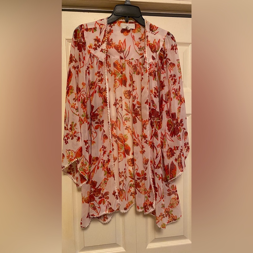 Forever 21 kimono 1x//2x